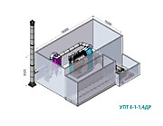 Паровой котел упт у-1-1,4др